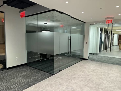 Frosted Window Graphics Photo